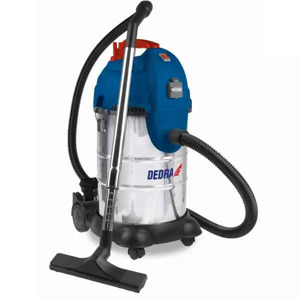 Dedra DED6606 Aspiratore Cantiere 1600W Pulizia Filtro