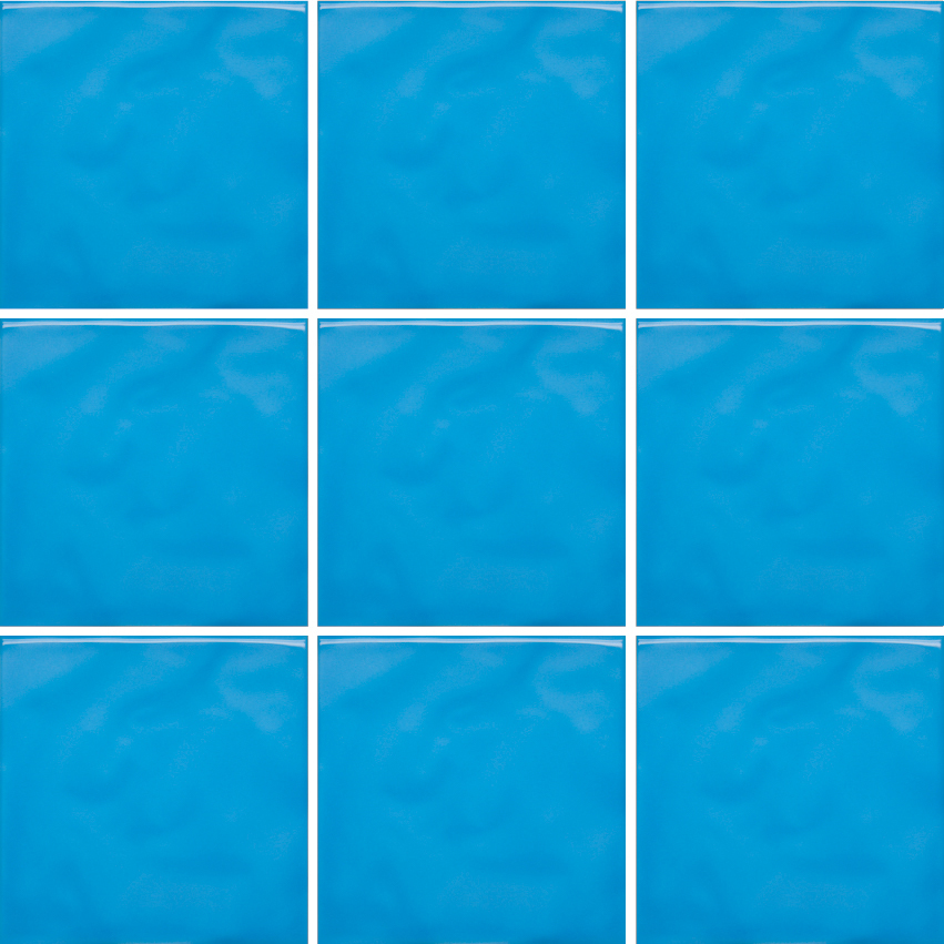Recer Twist Blue Sky M10x10 mosaico blu lucido
