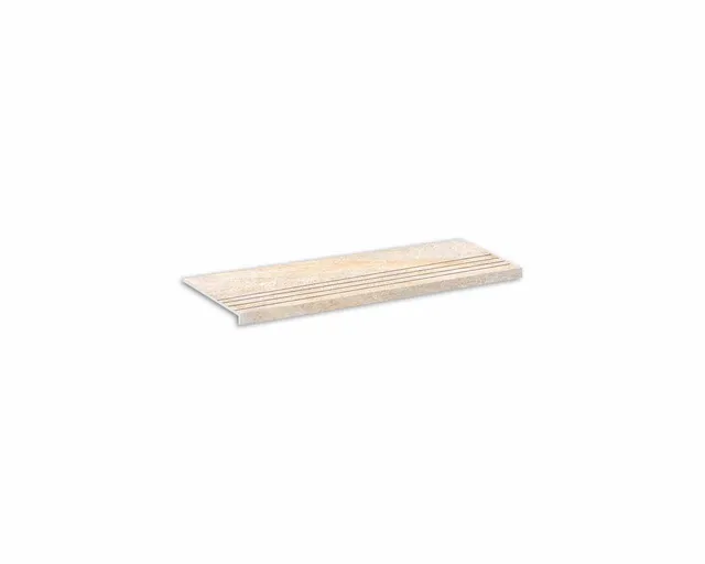 Roca Traveller Gradino Gres Effetto Pietra Beige