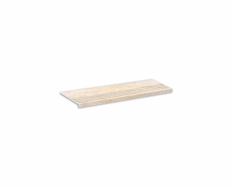 Roca Traveller Gradino Gres Effetto Pietra Beige