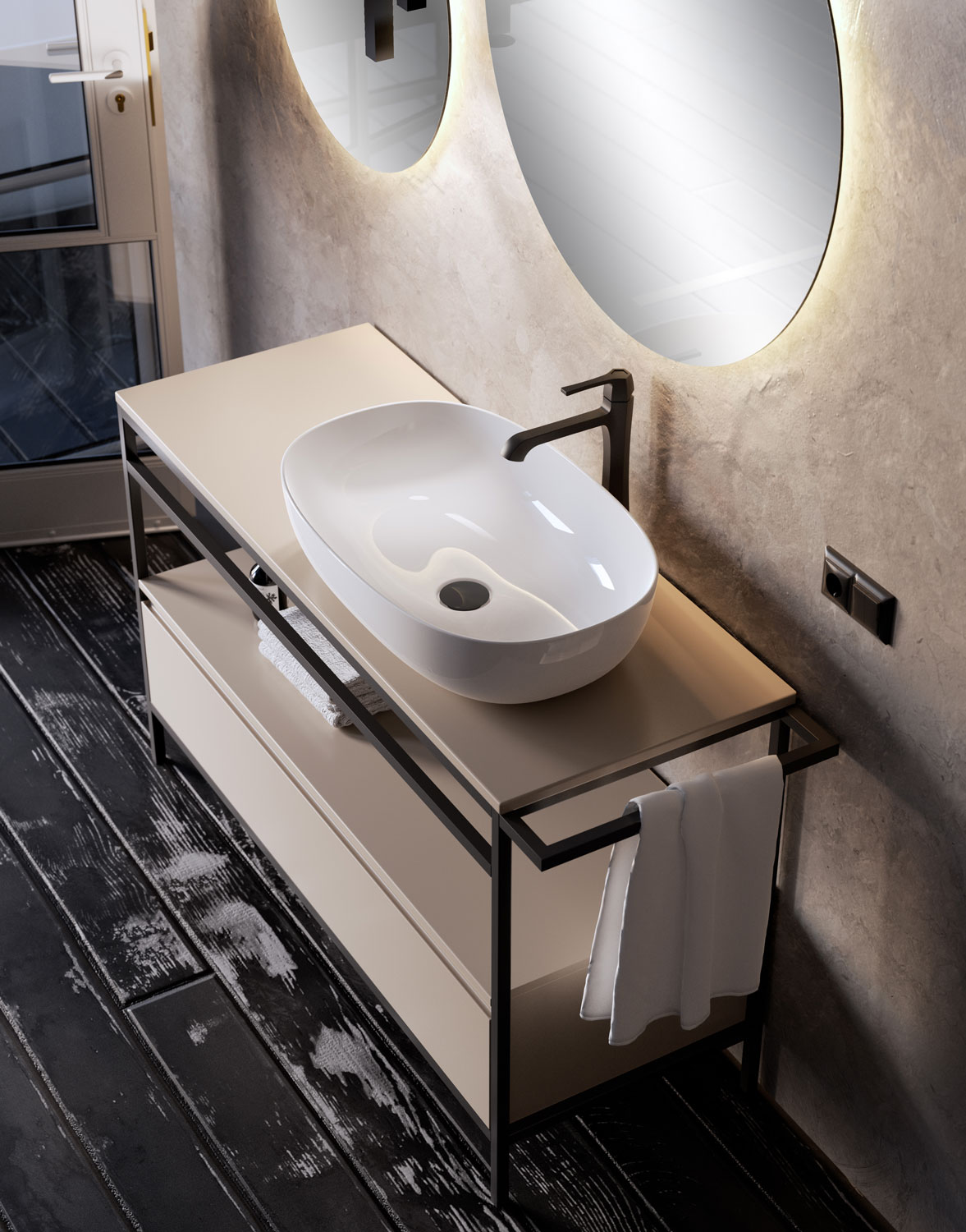 Viva Made Profilorga profilo arredo bagno finitura parete