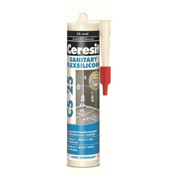 Ceresit CS25 Silicone Sanitario Coal 280 ml
