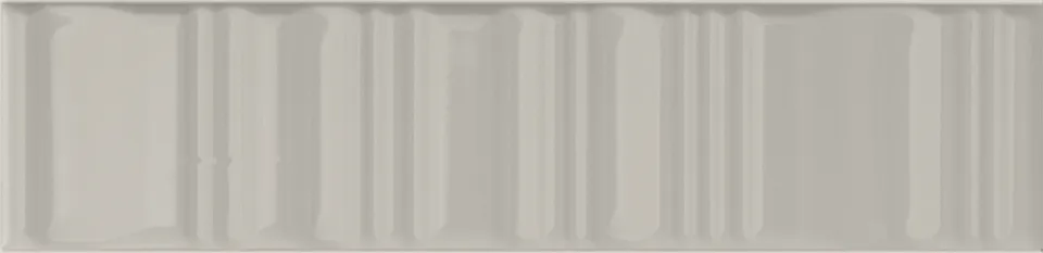 Recer Cromina 3D Glide Soft Grey piastrella 7,5x30 lucida