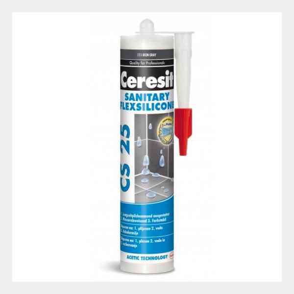 Ceresit CS25 [111] sigillante silicone Iron Grey 280 ml