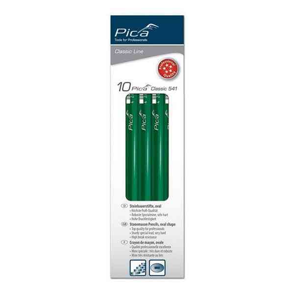Pica-Marker Klesar matita verde laccata 240 mm muratore