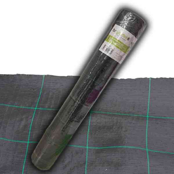 BR Garden Telo Pacciamatura 1x25 m Nero Anti-erbacce UV