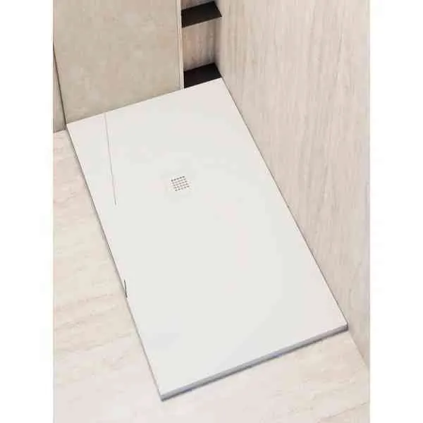 Poalgi Hos Sand piatto doccia 80x80 bianco antiscivolo