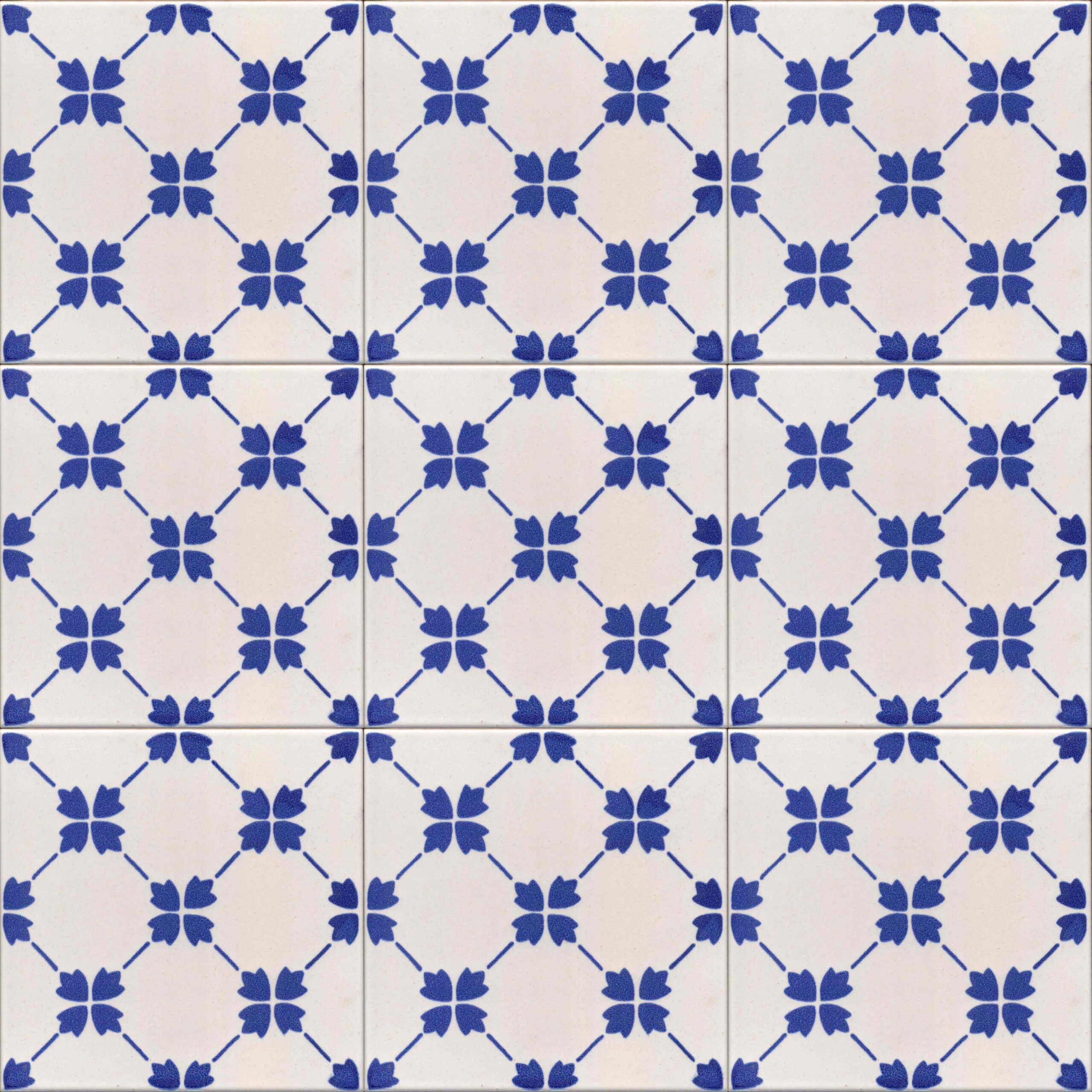 CERAMICA PINTO Antico Vietri Stampato VP79 piastrella maiolica stampa mano