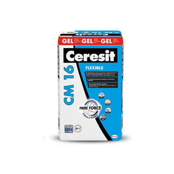 Ceresit CM 16 colla piastrelle flessibile C2TE 25 kg