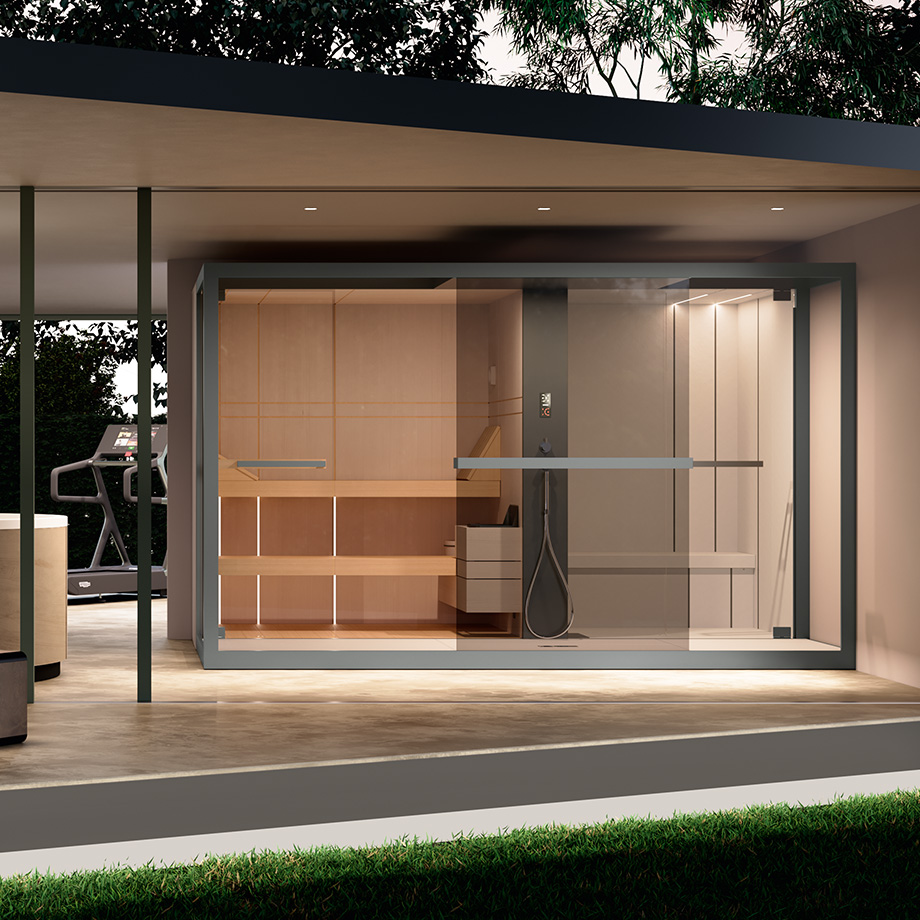Viva Made Celsius Patio box doccia vetro bagno