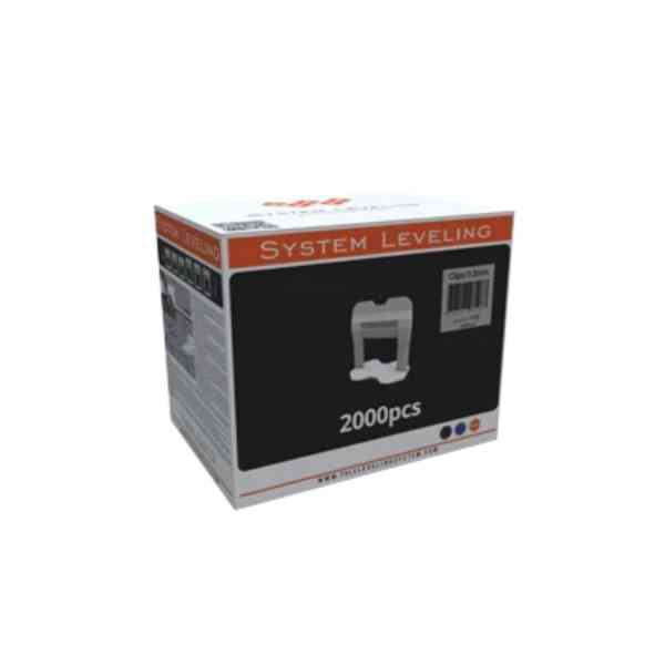System Leveling distanziatori livellanti 0,5 mm 2000 pz