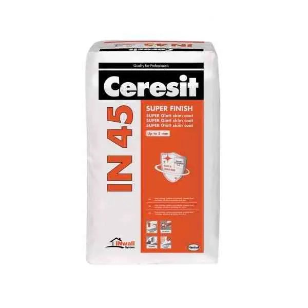 Ceresit IN 45 rasante per muro bianco 20 kg