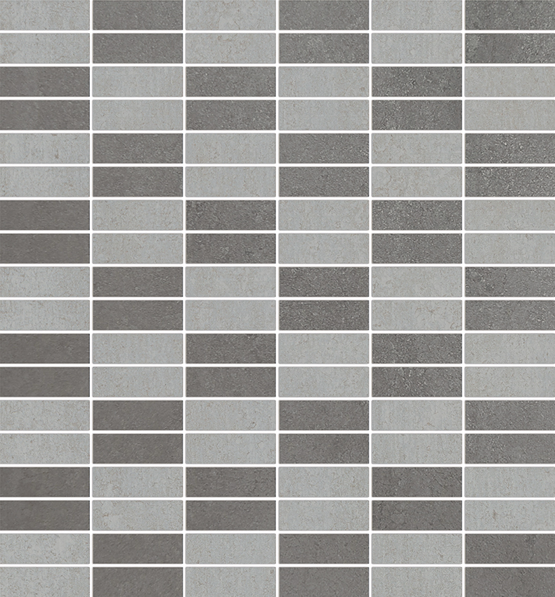 Recer Way Mix 1 30x30 mosaico tessere 1,5x4,5 naturale