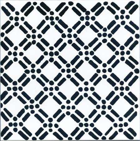 Ceramica Pinto Classico Vietri VP12821 piastrella maiolica decoro S