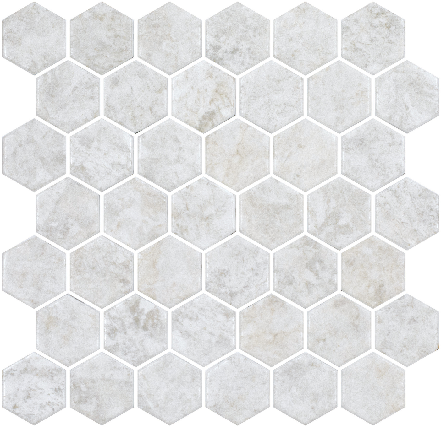 SQ Mosaic Lithos Hex Tech Seth-A Mosaico Beige Pietra