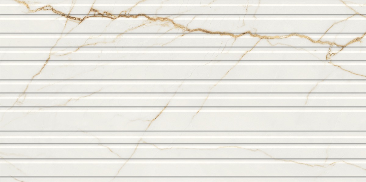 Recer Calacatta Auria Ripple Gold piastrella 30x60 lucida