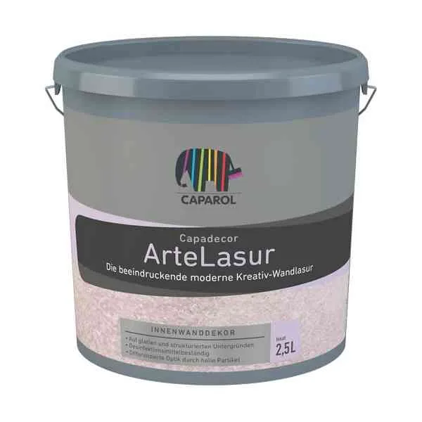 Caparol Arte-Lasur velatura decorativa bianca 2,5 l