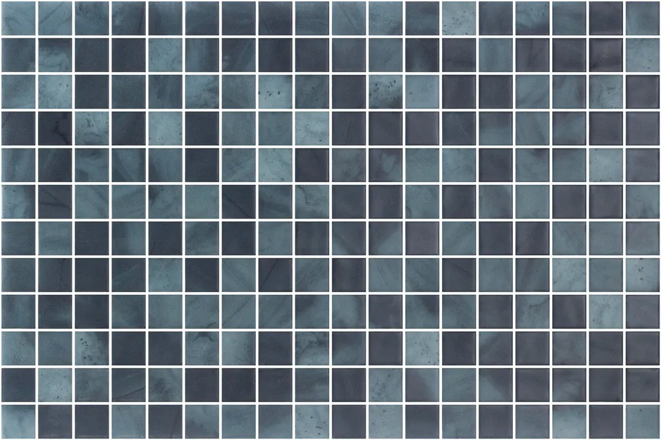 SQ Mosaic Identity Allion mosaico grigio cemento opaco