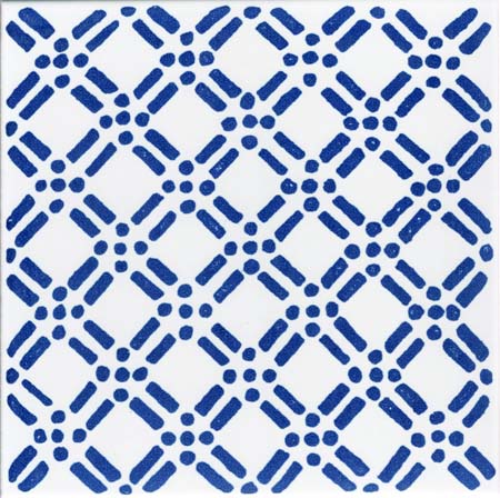 Ceramica Pinto Barocco Vietri VP14897 piastrella maiolica decorata a mano