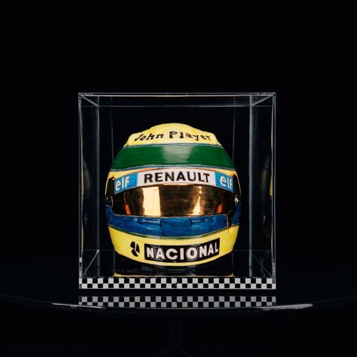 Cerasarda Art Helmets x MM Helm ASN86 casco ceramica Senna