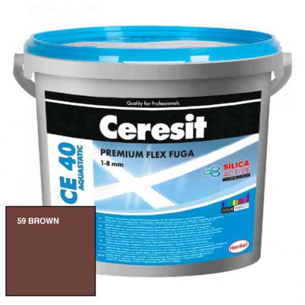 Ceresit CE 40 stucco per fughe marrone 59 2 kg