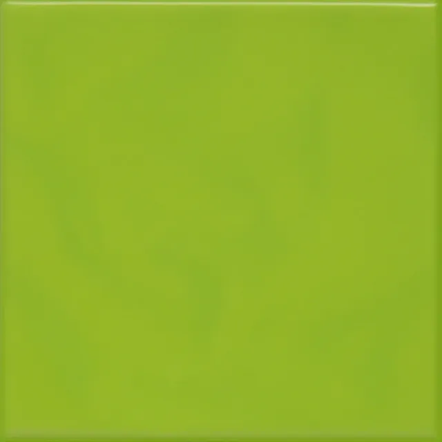 Recer Twist Green Kiwi 10x10 campione piastrella verde lucida