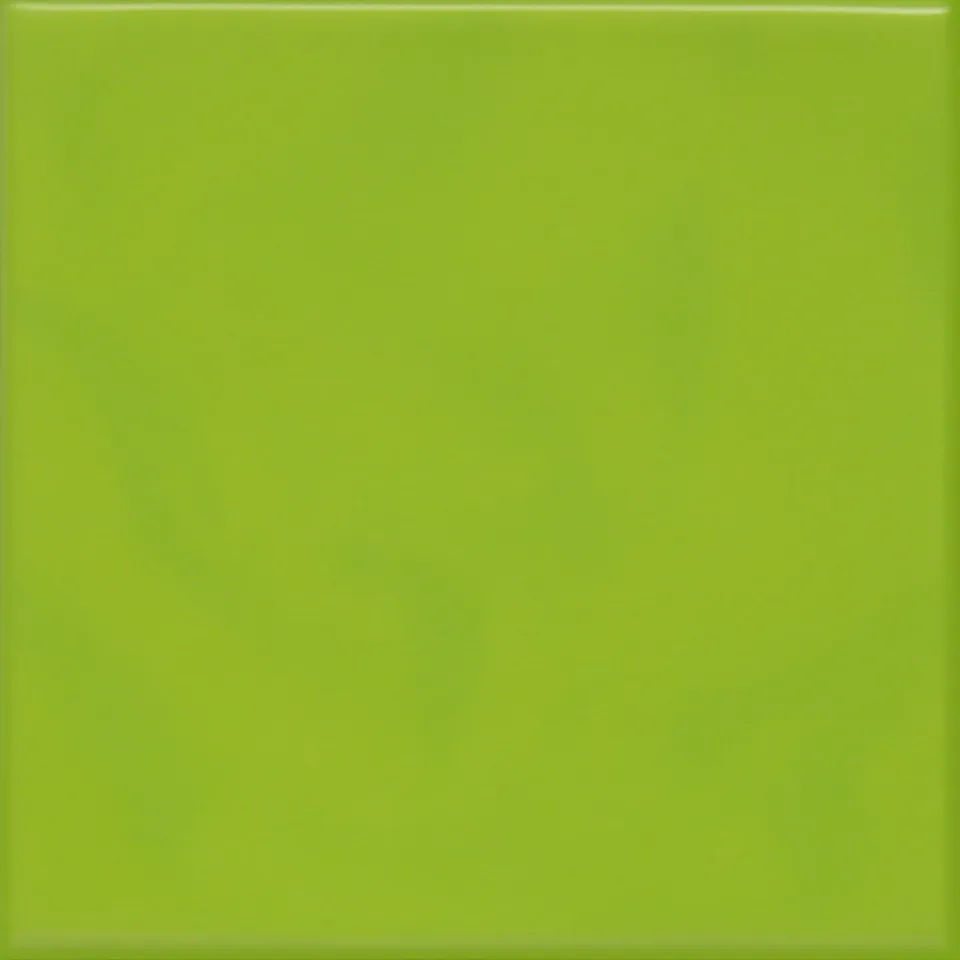 Recer Twist Green Kiwi 10x10 campione piastrella verde lucida