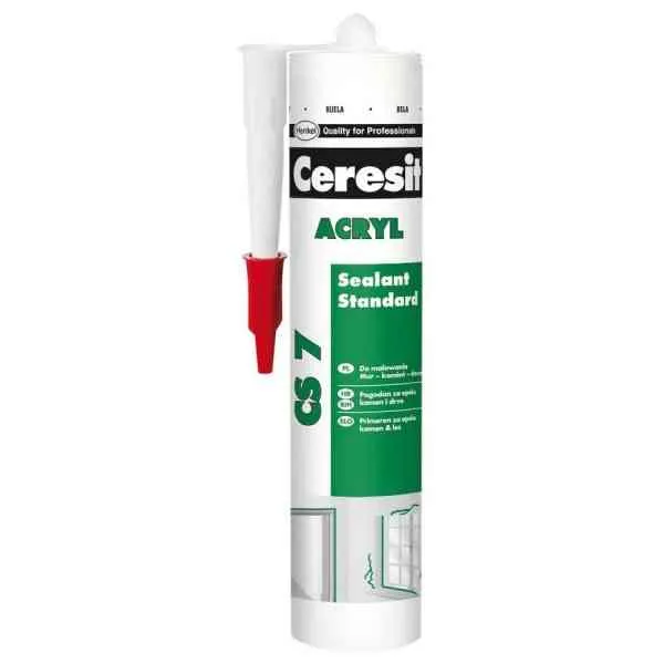 Ceresit CS7 sigillante acrilico bianco 280 ml verniciabile