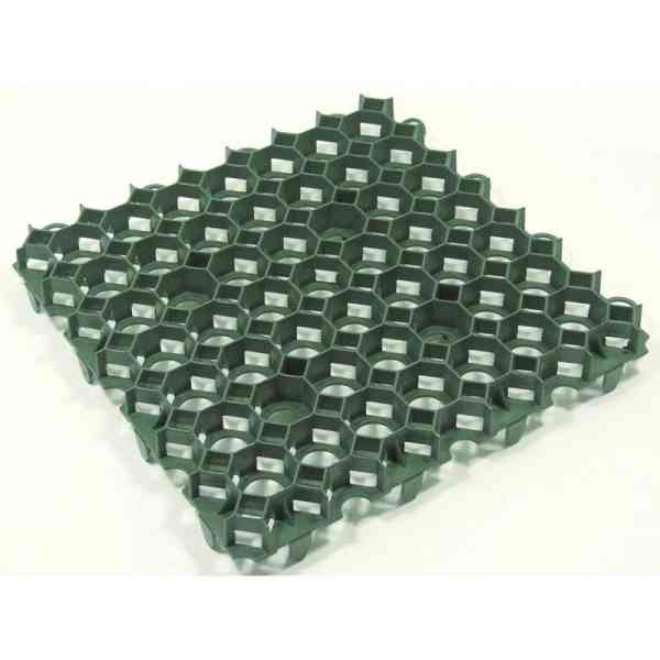 Gutta grigliato erboso 50x50 cm 500x500x45 mm plastica
