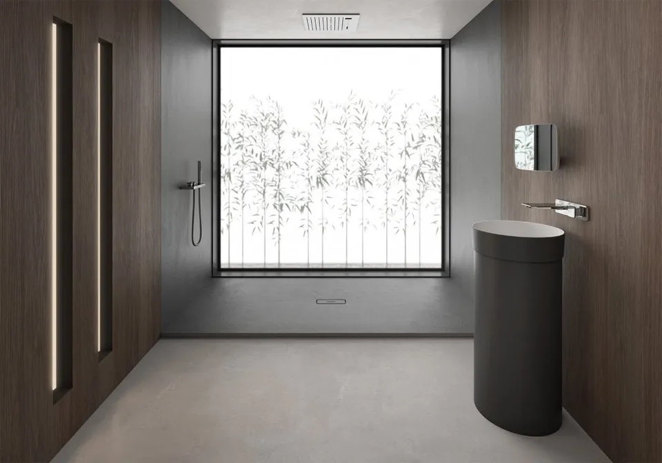 Viva Made Arq lavabo bagno ceramica bianca