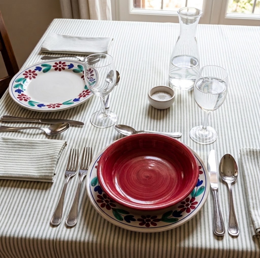 CERAMICA PINTO Pennellato VP12177 piatto fondo rosso