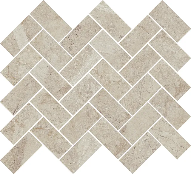 Recer Brezia Warm Grey Mosaico 27x30 Natural