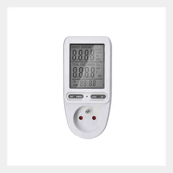 Misuratore consumi elettrici 16A 3680W 230V presa