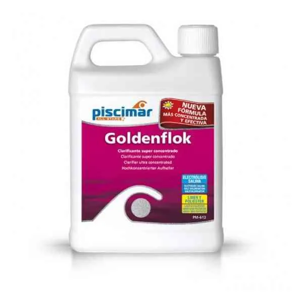 Piscimar Goldenflok flocculante piscina 1 l coagulante