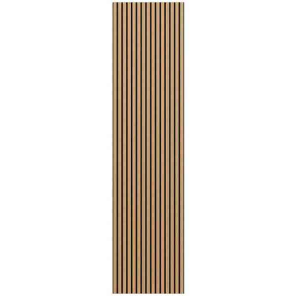 Pannello Acustico Rovere 240x60 cm rivestimento parete 1,44 mq