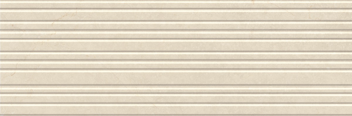 Recer Bluenza Ripple Light Sand 30x90R piastrella beige naturale