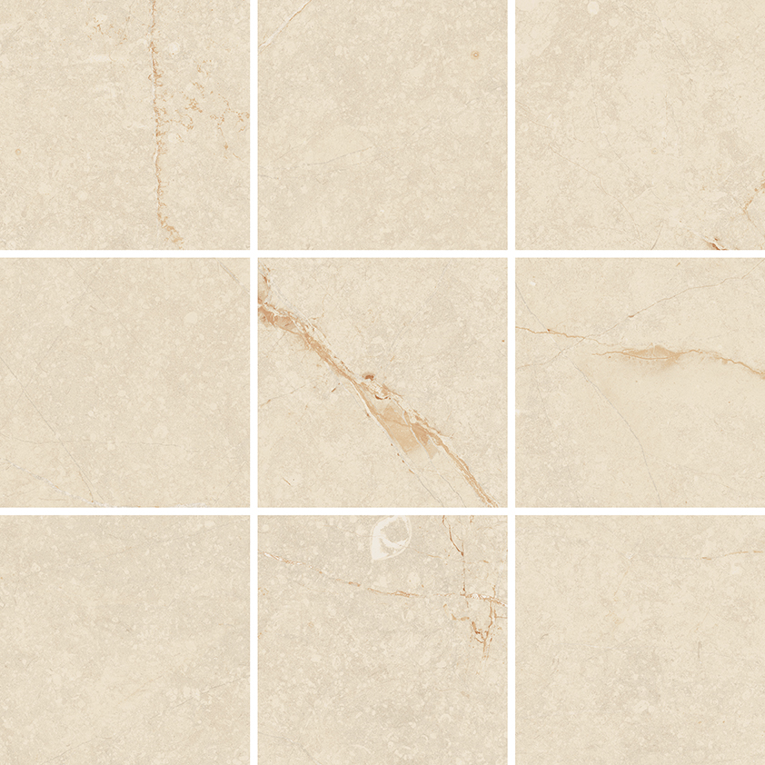 Recer Bluenza Light Sand M10x10 mosaico beige naturale