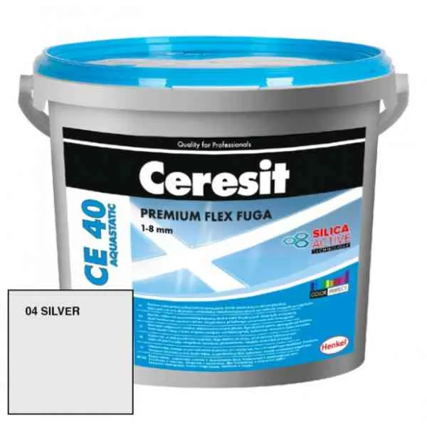 Ceresit CE 40 04 Silver fugante 5 kg impermeabile