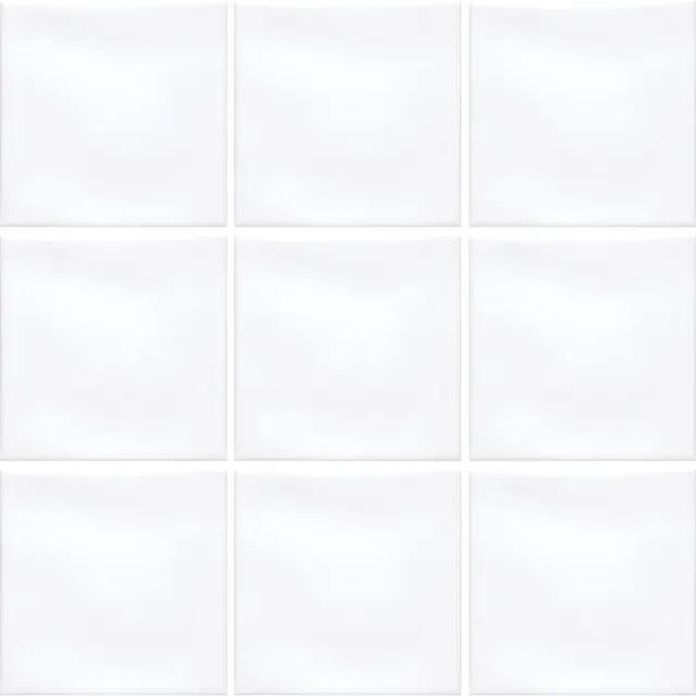 Recer Twist White Ice mosaico 10x10 lucido