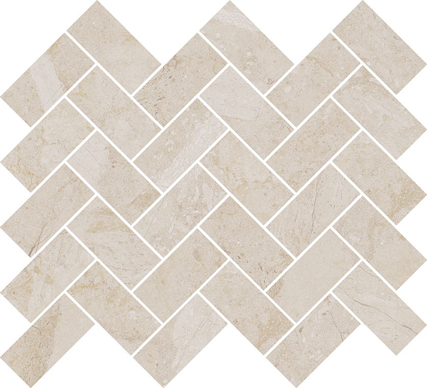 Recer Brezia Mosaico Beige Naturale 27x30 Tessere 3x6,2