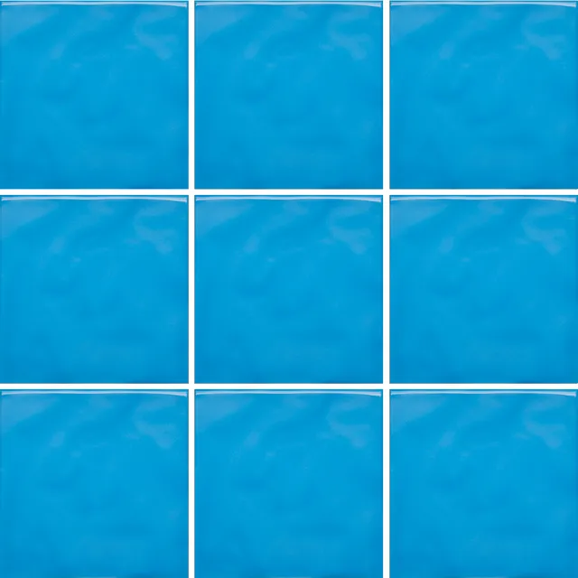 Recer Twist Blue Sky M10x10 mosaico blu lucido