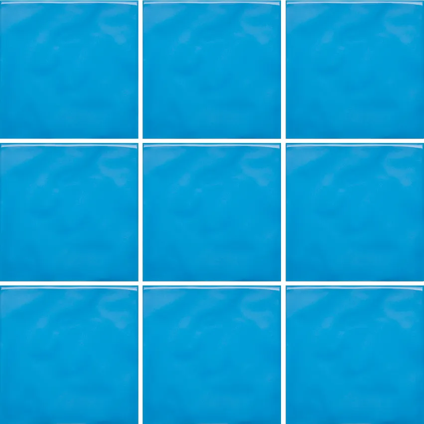 Recer Twist Blue Sky M10x10 mosaico blu lucido