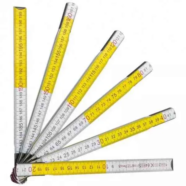 Dedra M6004 metro pieghevole in legno 2 m