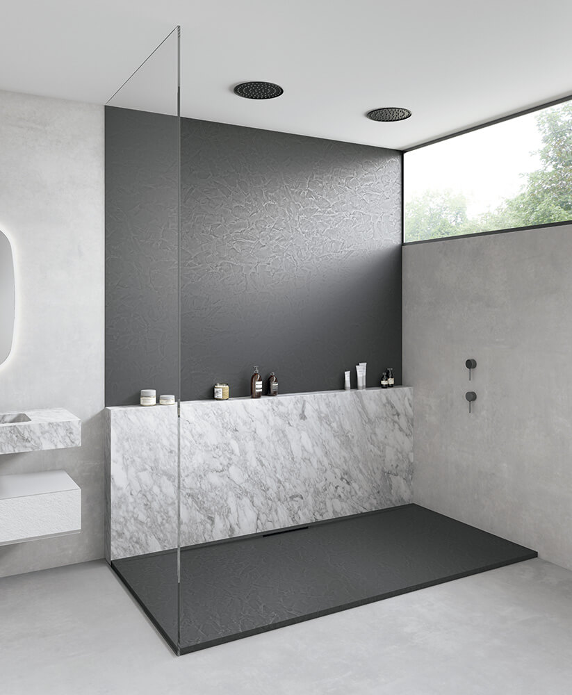 Viva Made Trace box doccia bagno con piatto