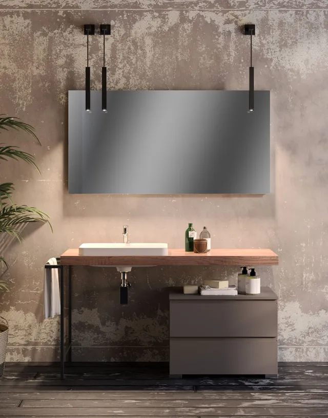 Viva Made Profilorga profilo arredo bagno finitura parete