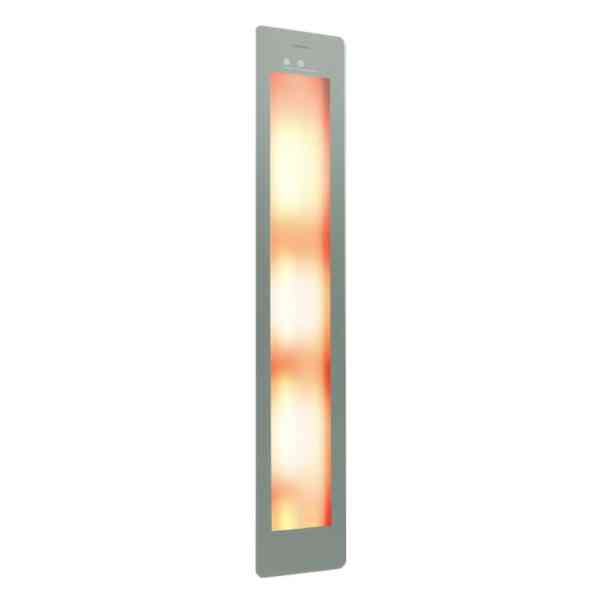 Sunshower Round Plus M Lampada doccia 140 cm bianca