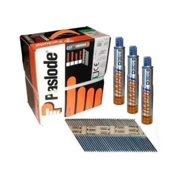 Paslode Chiodi 3,1x90 mm 2500 pz + Celle IM90I Striscia
