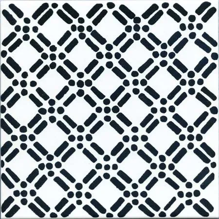 Ceramica Pinto Classico Vietri VP12821 piastrella maiolica decoro S