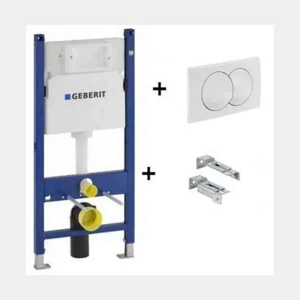Geberit Duofix 111.154.11.1 cassetta incasso Delta 20 bianca 112 cm