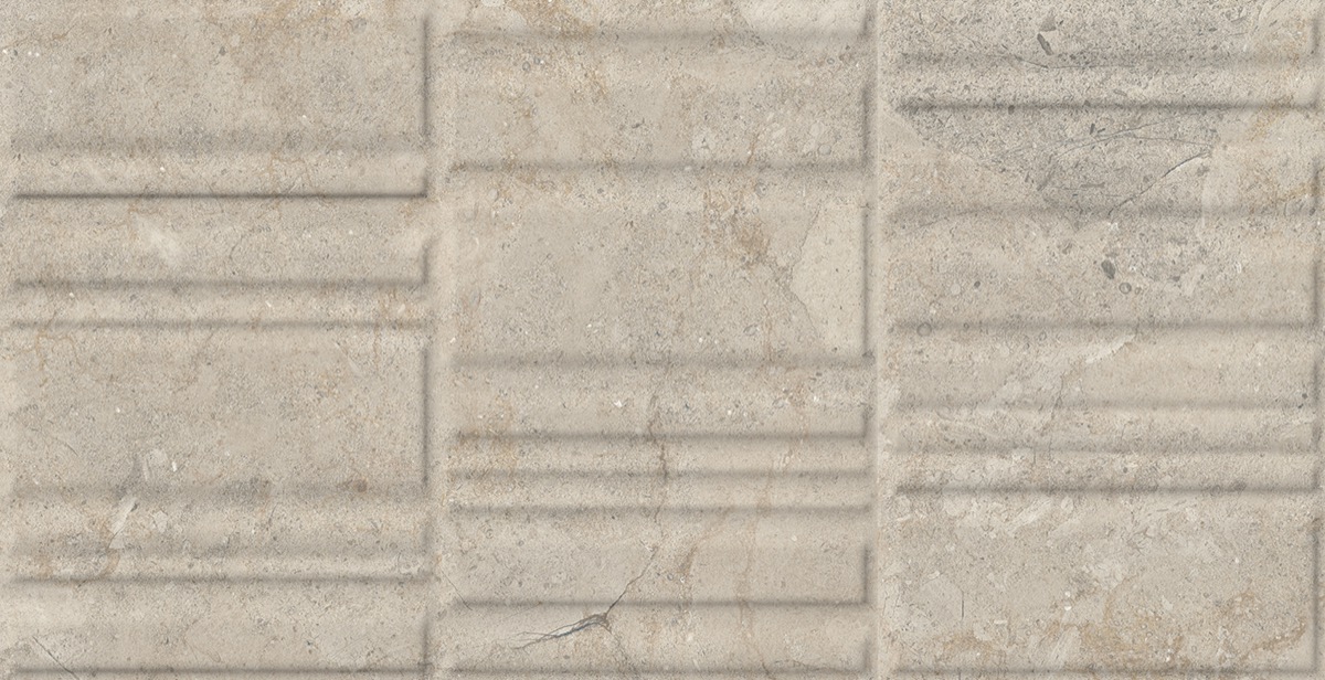 Recer Brezia Modula Warm Grey piastrella 30x60R naturale